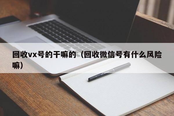 回收vx号的干嘛的（回收微信号有什么风险嘛）